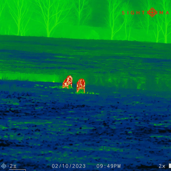SIGHTMARK WRAITH MINI 2-16X35 THERMAL RIFLE SCOPE 384X288
