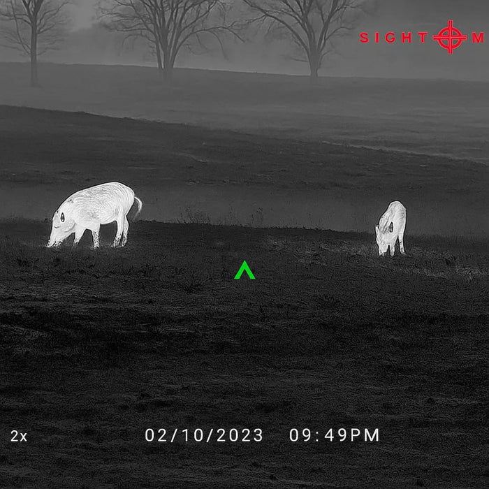 SIGHTMARK WRAITH MINI 2-16X35 THERMAL RIFLE SCOPE 384X288